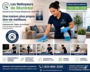 services de nettoyage résidentiel