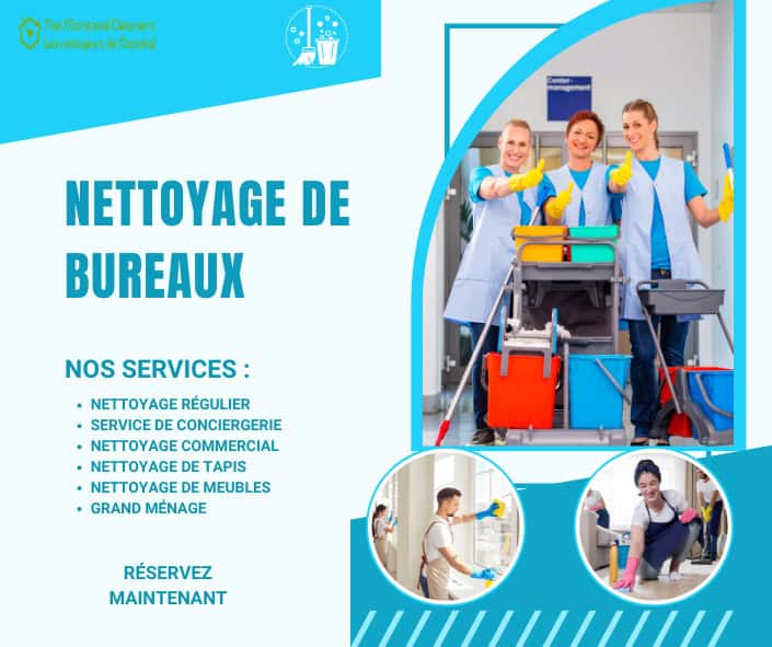 Les experts du Nettoyage de Bureaux