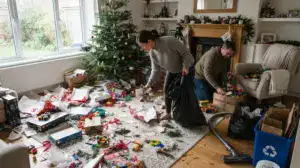 Femme de ménage professionnelle à Montréal — nettoyage après Noël, guide pièce par pièce