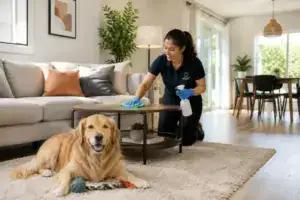 pet friendly house cleaning