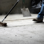 after construction cleaning
