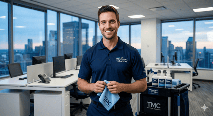 nettoyage commercial professionnel à Montréal