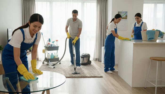 services de Ménage Résidentiel par des femmes de ménage professionnelles