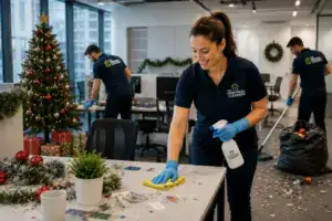 Nettoyage après Noël