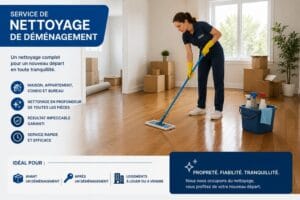 Service de nettoyage de déménagement résidentiel