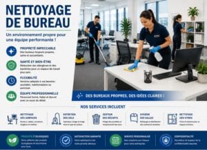 nettoyage de bureau