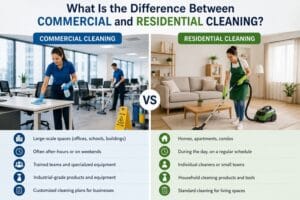 commercial and residential cleaning 