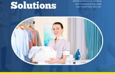 blue and yellow modern professional housekeeping services instagram post1 blue and yellow modern professional housekeeping services instagram post1