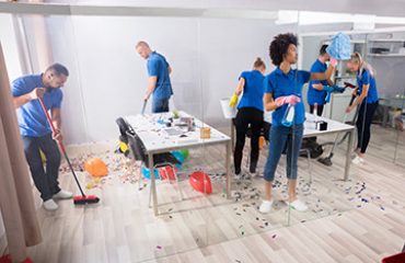 party cleaning services
