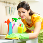 How do professionals deep clean a house?