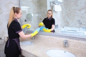 nettoyage salle de bain