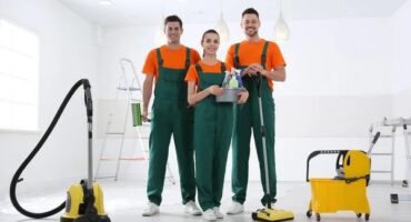 professional janitors cleaning supplies