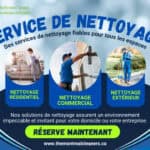 blue green and white modern cleaning service facebook post1