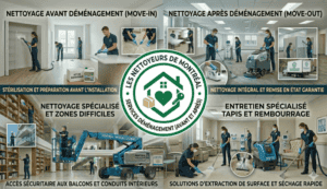 Nettoyage déménagement fin de bail Montréal professionnel