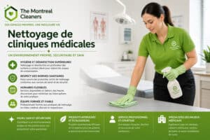Nettoyage clinique médicale Montréal conforme MSSS INSPQ