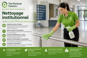 Nettoyage institutionnel professionnel Montréal CNESST MSSS