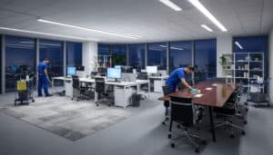 Professional office cleaning services in Montreal by The Montreal Cleaners