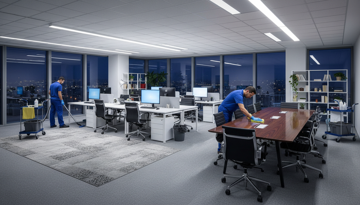 Service de nettoyage de bureaux professionnel à Montréal par Les Nettoyeurs de Montréal