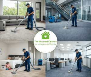 Nettoyage de tapis professionnel Montréal extraction eau chaude
