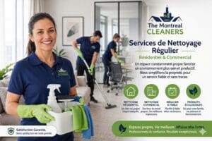Services de Nettoyage Régulier Quotidien