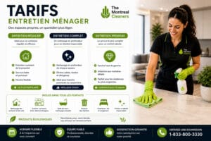 Service d’entretien ménager professionnel à domicile