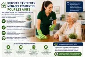 Entretien Ménager pour Personnes Âgées