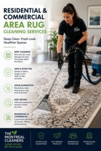 Residential and Commercial Area Rug Cleaning Services