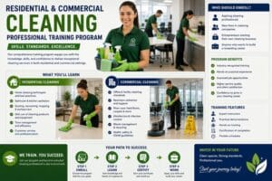 Professional cleaning and housekeeping training program in Montreal