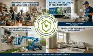 Service de nettoyage pour accumulation compulsive à Montréal