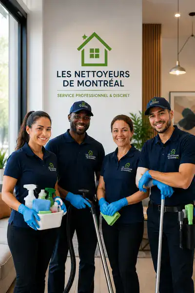 The Montreal Cleaners team — professional residential and commercial cleaning in Montreal
